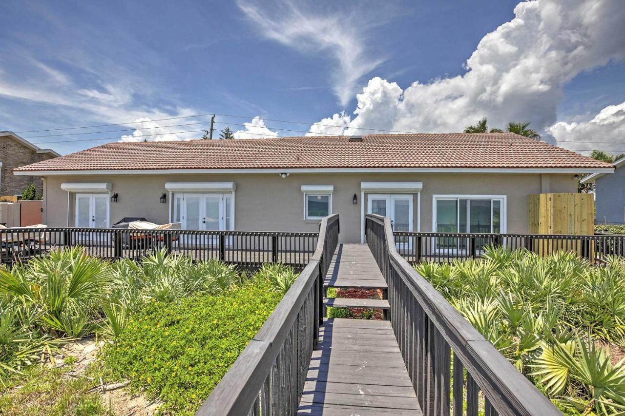 Oceanfront Oasis In Flagler Beach With Deck And Views! Exterior foto